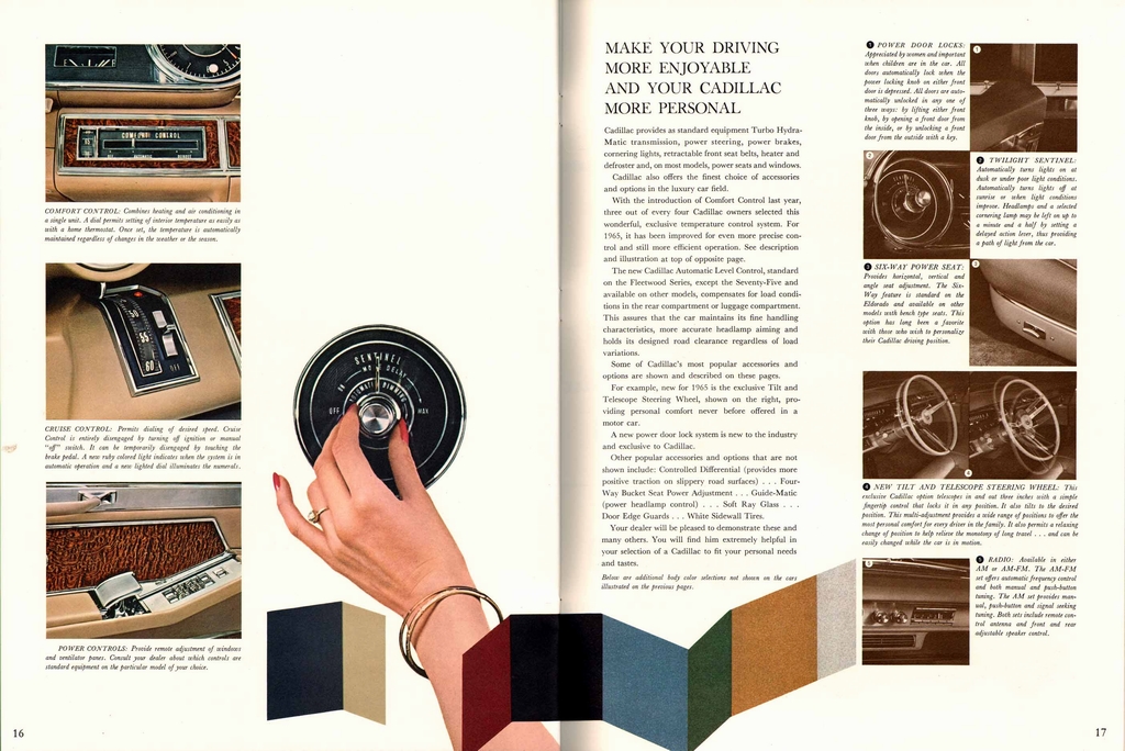 1965 Cadillac Prestige Brochure Page 6